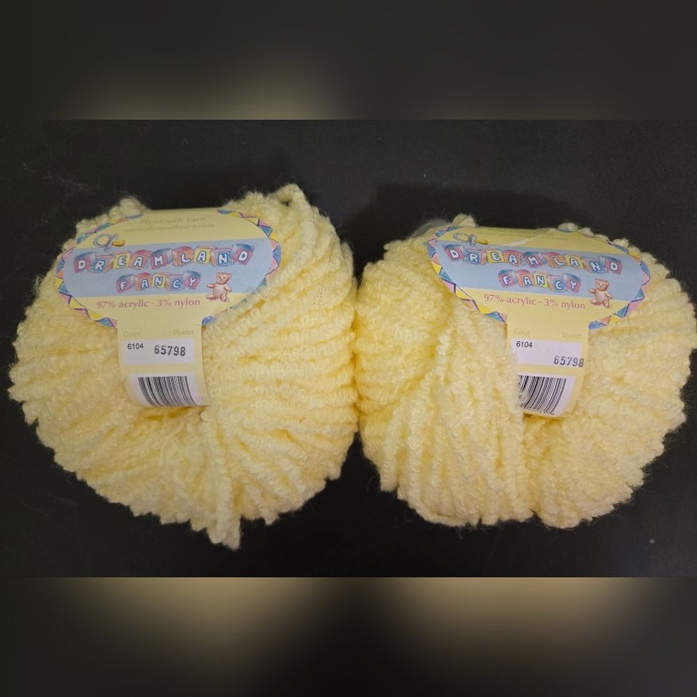 PLYMOUTH YARNS DREAMLAND FANCY BABY YARN COLOR# 6104